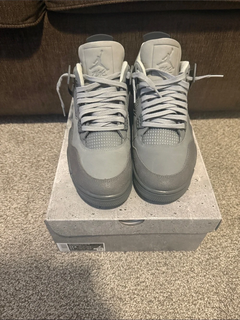 Jordan Men’s Sneakers in Light Grey